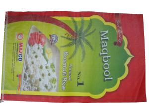 Wholesale Square Bottom PP Woven Rice Bag , Agriculture Woven Polypropylene Bags 25Kg 50Kg from china suppliers