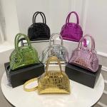 Highlight Sequins Leather Trending Small Bags Fashion Woman Bag for Special