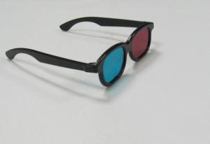 Wholesale ABS Plastic Plastic Red Cyan 3d Glasses , Liner Circular Polarized Glasses from china suppliers