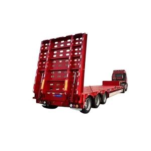 Wholesale ABS Anti-lock Braking System 3 Axle 40-80 Tons Lowbed Semi Trailer to African Buyers from china suppliers