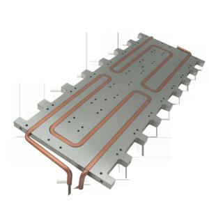 Wholesale Clear Finishing Cold Plate Aluminum Heatsink from china suppliers