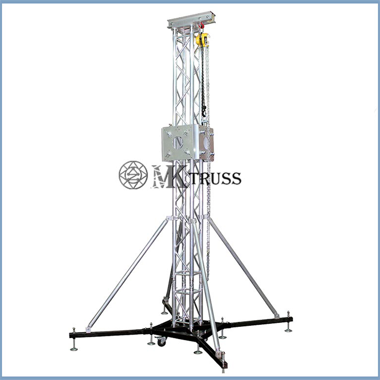 Indoor and Outdoor Concert Truss Lifts Ground Support Tower with Customization Support