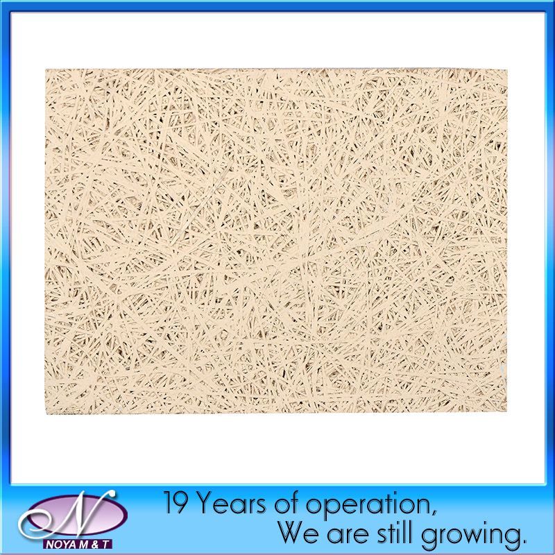 Acoustic Fiber Wood Wool Concrete Cement Board for Ceiling Decoration