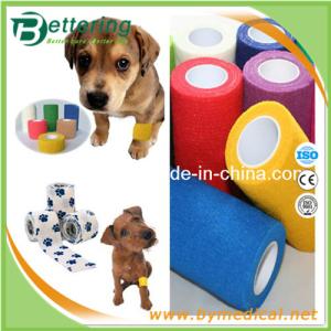 Wholesale Non woven Veterinary Bandage Pet bandage wrap cohesive elastic bandage from china suppliers