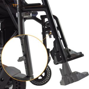 Wholesale Disabled Medical Motorized Power Electric Folding Wheelchair 6km/H from china suppliers