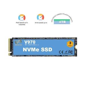 Wholesale Solid State Disk 4tb M. 2 2280MHz Pcle4.0*4 Nvme SSD 7200MB/S Dealers SSD from china suppliers