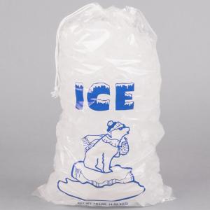 Wholesale Thick 38 micron 48 micron Reusable Ice Bags Disposable Food Garde from china suppliers