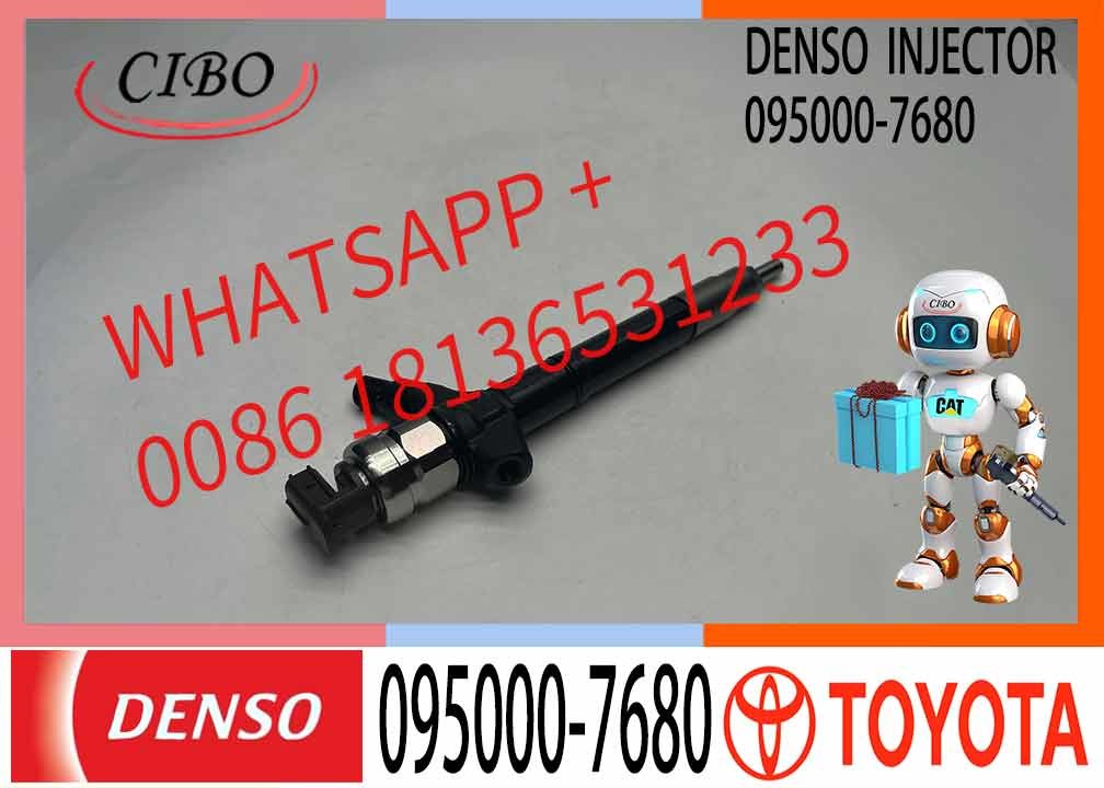 Hot Sales Diesel Engine Parts 095000-7680 095000-7681 Common Rail Fuel Injector 23670-0R180 For Rav4 Common Rail Injecto