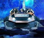 VR Amusement Park Games 9D Virtual Reality 6 Seats VR Cinema Simulator