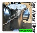 CB/T497-2012 marine suction coarse water filter, stainless steel suction coarse