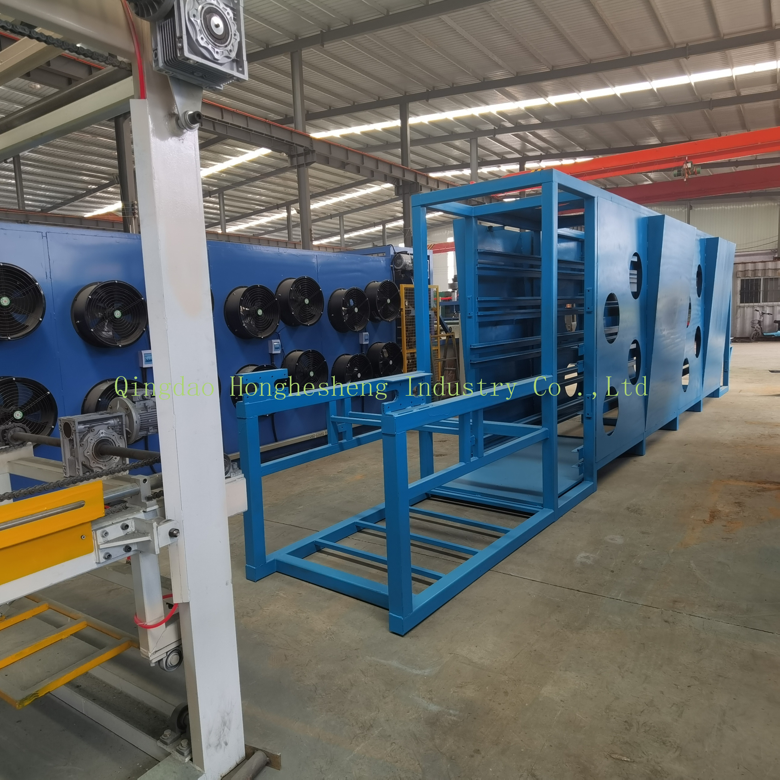 Rubber Sheet Cooling Line Batch off Cooler Cooling Machine