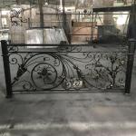 Casting Iron Gate Stair Railing Balcony Handrail Wrought Iron Fence Ornamental