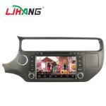 PX3 4core Android Car DVD Player Navigation DVD Player For KIA RIO With Mirror