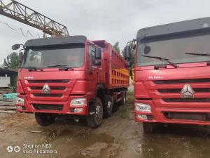 Wholesale 2020 MADE IN CHINA TRACTOR HEAD 8*4 12 TIRES SINOTRUCK HOWO TIPPER DUMP TRUCK EMISSION STANDARD EURO2 from china suppliers