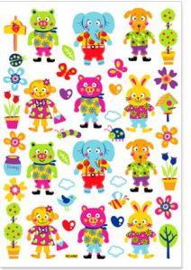 Wholesale Animal Glitter Childrens Wall Stickers 4360 from china suppliers