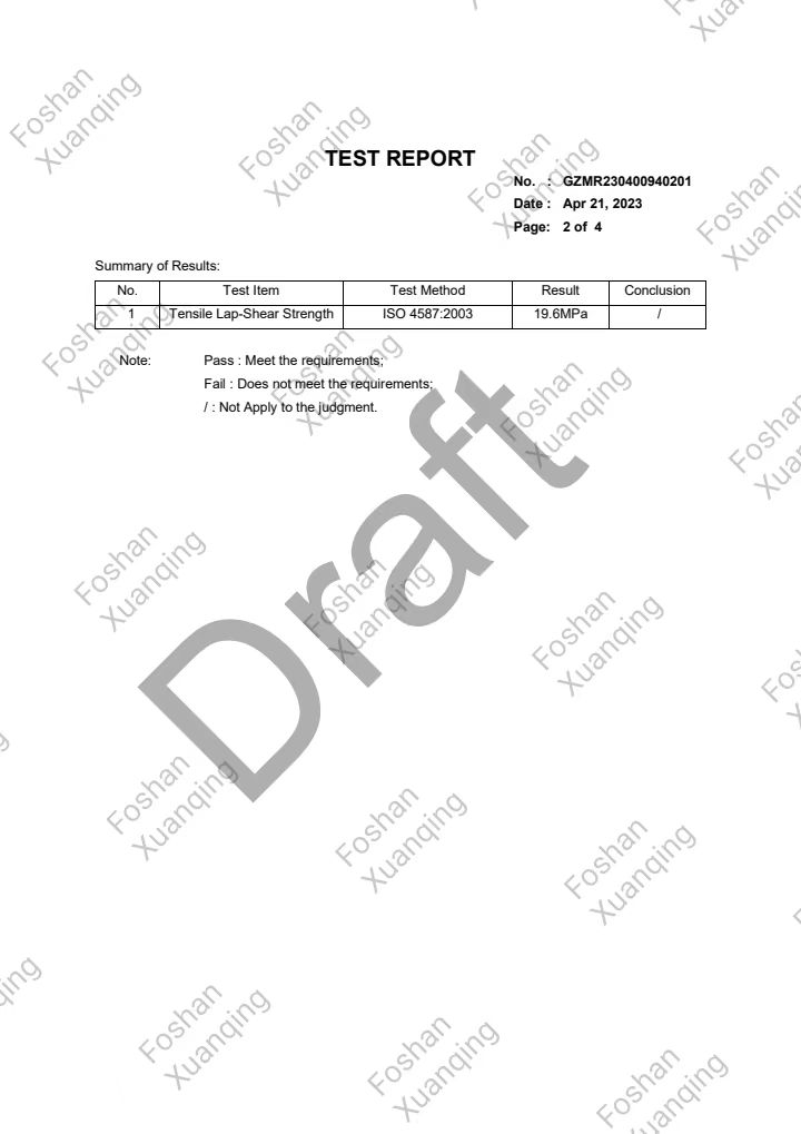 Room Curing Polyurethane Combination Corner Adhesive For Window Corners