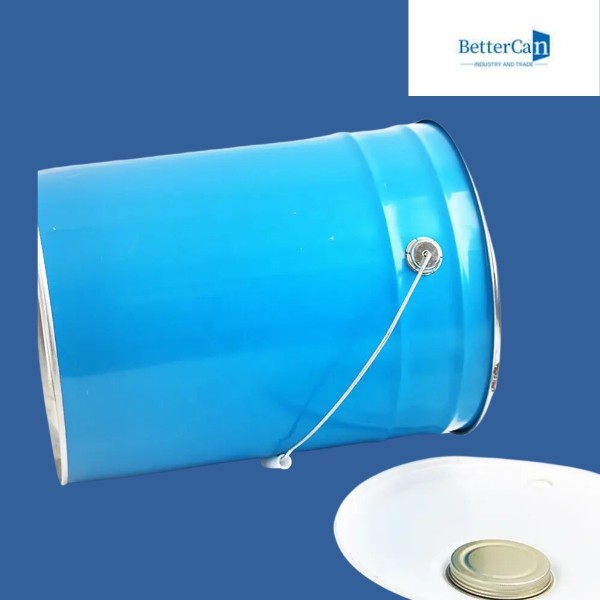 ISO9001 Metal Paint Bucket 3.5 Gallon Steel Pail For Oil Packaging