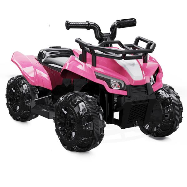 Newest Cool Sports Kids 12v Electric Ride On ATV Battery Beach Car for Age 2-8