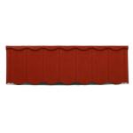Heavy Duty Bond Tile Stone Coated Aluzinc Metal Roofing Bond Tile Beige Red