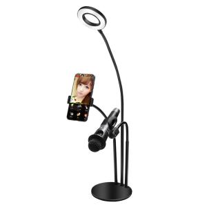 Wholesale 12000K Desk Ring Light With Phone Holder from china suppliers