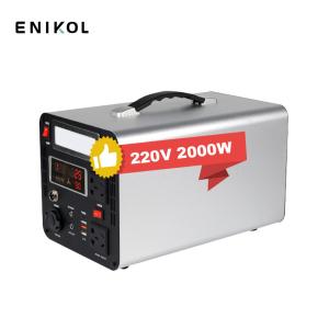 Wholesale Solar Energy Storage Portable Power Station 1500W 2000W For Outdoor Camping from china suppliers