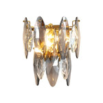 Living Room Bedside Modern Crystal Chandelier Wall Sconces Lights 25*16*33cm