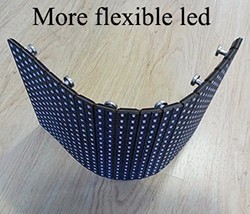 Self - Inspection Flexible LED Screen P4 Indoor Full Color LED Display P4