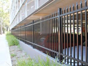 Wholesale 6ft x 8ft Wrought Iron Garden Fence Ornamental Iron Fence Steel Fence from china suppliers