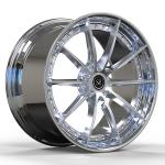 For Audi RS5 Polish barrels 2-PC Staggered 19 and 21 inch Sport Car Wheel Rims