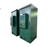 IP55 19" Rack Outdoor Telecom Enclosure With Filter