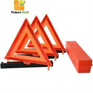 Wholesale Reflective Warning Red Triangle Road Sign Emergency Road Safety Accessories Kit from china suppliers