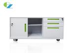Office School Metal H650mm Mobile Pedestal File Cabinet