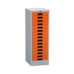Colorful Metal Furniture Steel 15 Drawer Filing Cabinet Small File Tools