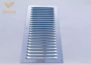 Wholesale Ventilation 304 Stainless Perforated Sheet SS Louver Punching Metal Gutters Mesh Plate from china suppliers