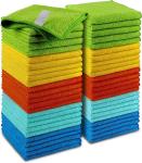 KILINE 40x40 Wholesale Colorful Car Detailing 100% Microfiber Micro Fiber