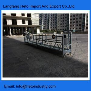 Wholesale Philippines aluminium ZLP800 temporary gondola facade painting building maitenance unit from china suppliers