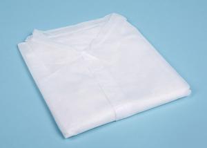 Wholesale PP Medical Nonwovens Disposable Lab Coats Bulk With Turn - Down Collar from china suppliers