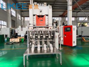 China 80Ton Pneumatic Aluminium Food Container Machine Aluminium Packing Box Machine on sale