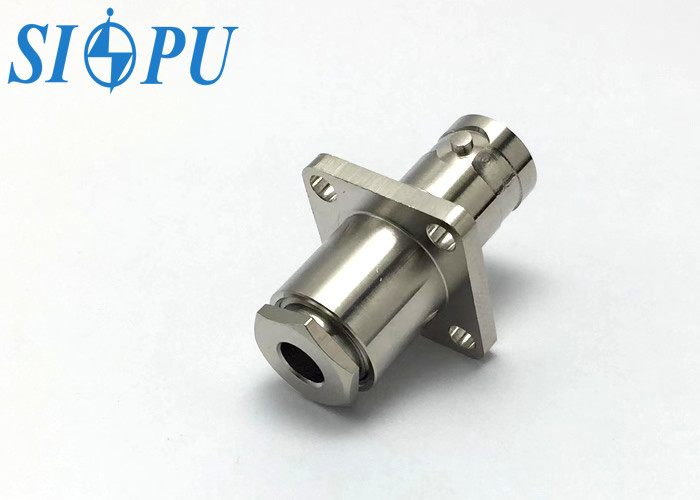 RF Coaxial BNC Female Connectors Flange Mounted For RG 316/U Cable