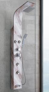 Wholesale Aluminium shower column/shower panel HDB-1527 1600X200X75 from china suppliers