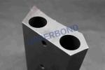 Metal MK8 Cigarette Machine Parts Electroplated Counter Block Of Molins