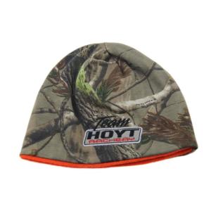 Wholesale Unisex Camouflage Reversible Knitted Beanie Hats Customized Embroidery Logo from china suppliers