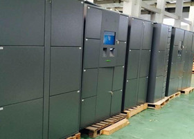 Outdoor Airport Train Station Digital Safe Locker for Public Luggage Storage Rental