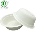 Biodegradable Bowl 100% Composatable 16oz Bagasse Pulp Bowl