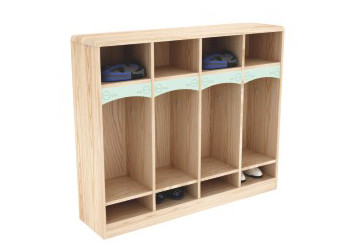 best selling children wooden book cabinet school shelf for daily use