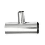 Straight Reducing Tee Sanitary Pipe Fittings And Valves ASME BPE Standard