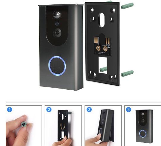 Smart wireless doorbell,Home Doorbell doorbell smart two-way intercom waterproof