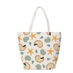 Cotton Beach Canvas Non Woven Fabric Shopping Bag Custom Logo