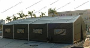 Wholesale 6x12M Green Military High Peak Tent For Outdoor Army Use , Pvc Canvas Tent from china suppliers