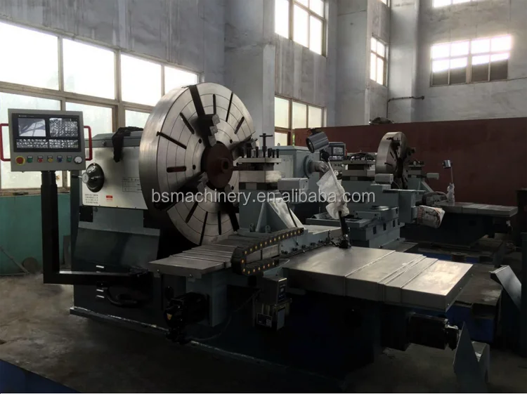 Flange End Facing Lathe Metal Turning Face Lathe Machine